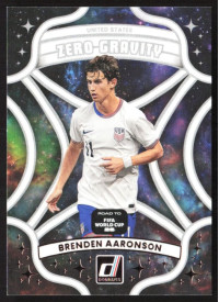 Brenden Aaronson, Kartička, 2026 Panini Donruss Road to FIFA World Cup, INSERT