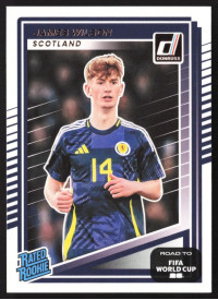 James Wilson, Card, 2026 Panini Donruss Road to FIFA World Cup, BASE