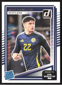 Max Johnston, Card, 2026 Panini Donruss Road to FIFA World Cup, BASE