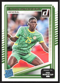 El Hadji Malick Diouf, Card, 2026 Panini Donruss Road to FIFA World Cup, BASE
