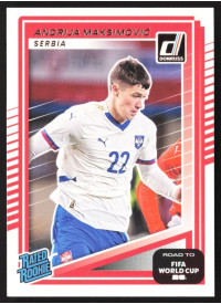 Andrija Maksimovic, Card, 2026 Panini Donruss Road to FIFA World Cup, BASE