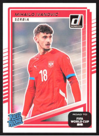 Mihailo Ivanovic, Card, 2026 Panini Donruss Road to FIFA World Cup, BASE