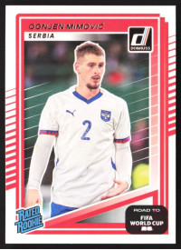Ognjen Mimovic, Card, 2026 Panini Donruss Road to FIFA World Cup, BASE