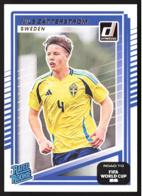 Nils Zatterstrom, Card, 2026 Panini Donruss Road to FIFA World Cup, BASE