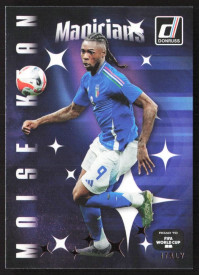 Moise Kean, Card, 2026 Panini Donruss Road to FIFA World Cup, INSERT