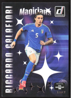 Riccardo Calafiori, Kartička, 2026 Panini Donruss Road to FIFA World Cup, INSERT
