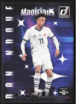 Dan Ndoye, Kartička, 2026 Panini Donruss Road to FIFA World Cup, INSERT
