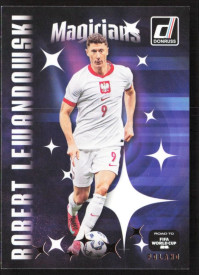 Robert Lewandowski, Kartička, 2026 Panini Donruss Road to FIFA World Cup, INSERT