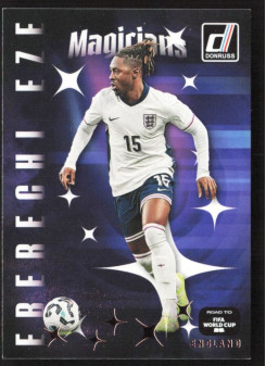 Eberechi Eze, Card, 2026 Panini Donruss Road to FIFA World Cup, INSERT