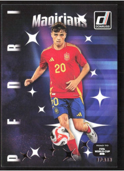 Pedri, Card, 2026 Panini Donruss Road to FIFA World Cup, INSERT