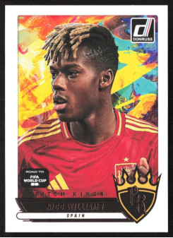 Nico Williams, Card, 2026 Panini Donruss Road to FIFA World Cup, INSERT