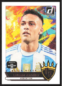 Lautaro Martinez, Card, 2026 Panini Donruss Road to FIFA World Cup, INSERT