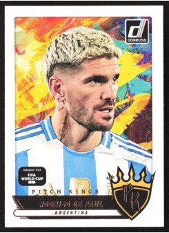 Rodrigo de Paul, Card, 2026 Panini Donruss Road to FIFA World Cup, INSERT