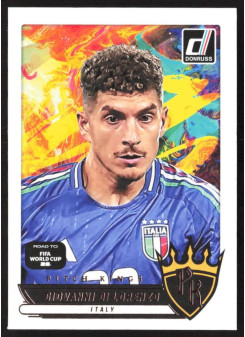 Giovanni Di Lorenzo, Card, 2026 Panini Donruss Road to FIFA World Cup, INSERT