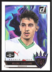 Osame Sahraoui, Kartička, 2026 Panini Donruss Road to FIFA World Cup, INSERT