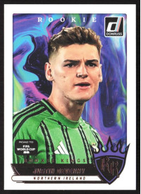 Justin Devenny, Kartička, 2026 Panini Donruss Road to FIFA World Cup, INSERT