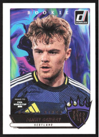Tommy Conway, Kartička, 2026 Panini Donruss Road to FIFA World Cup, INSERT