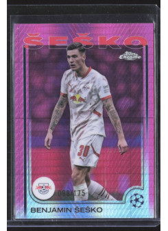 Benjamin Šeško, Kartička, Topps Chrome UEFA Club Competitions 2024-2025, LIMIT