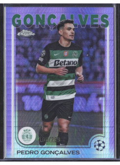 Pedro Gonçalves, Kartička, Topps Chrome UEFA Club Competitions 2024-2025, LIMIT
