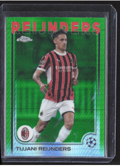 Tijjani Reijnders, Kartička, Topps Chrome UEFA Club Competitions 2024-2025, LIMIT