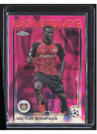 Victor Boniface, Kartička, Topps Chrome UEFA Club Competitions 2024-2025, LIMIT