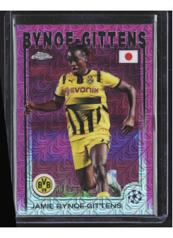 Jamie Bynoe-Gittens, Kartička, Topps Chrome UEFA Club Competitions 2024-2025, LIMIT