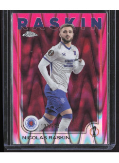 Nicolas Raskin, Kartička, Topps Chrome UEFA Club Competitions 2024-2025, LIMIT