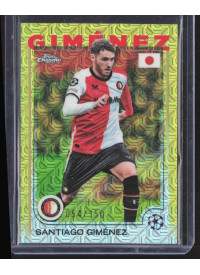 Santiago Giménez, Kartička, Topps Chrome UEFA Club Competitions 2024-2025, LIMIT