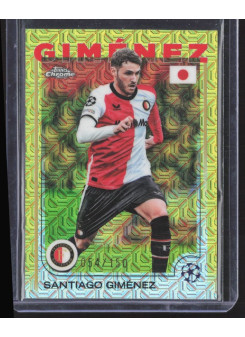 Santiago Giménez, Kartička, Topps Chrome UEFA Club Competitions 2024-2025, LIMIT
