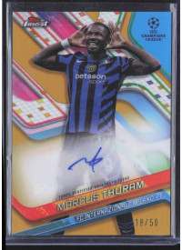 Marcus Thuram, Kartička, Topps Finest UEFA Club Competitions 2024-2025, AUTOGRAPH