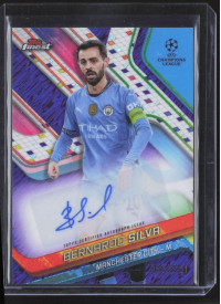 Bernardo Silva, Kartička, Topps Finest UEFA Club Competitions 2024-2025, AUTOGRAPH