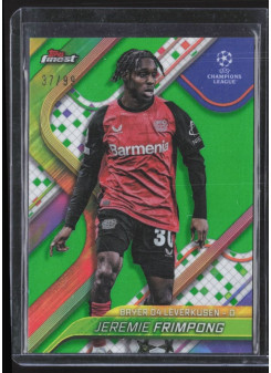 Jeremie Frimpong, Kartička, Topps Finest UEFA Club Competitions 2024-2025, LIMIT