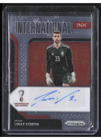 Unai Simon, Kartička, 2022 Panini Prizm FIFA World Cup Qatar, AUTOGRAPH