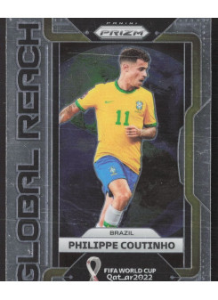 Philippe Coutinho, Kartička, 2022 Panini Prizm FIFA World Cup Qatar, INSERT