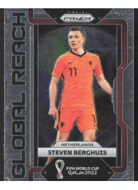 Steven Berghuis, Kartička, 2022 Panini Prizm FIFA World Cup Qatar, INSERT