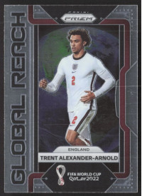 Trent Alexander-Arnold, Kartička, 2022 Panini Prizm FIFA World Cup Qatar, INSERT