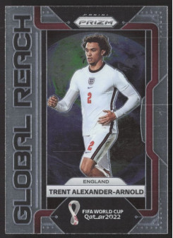 Trent Alexander-Arnold, Kartička, 2022 Panini Prizm FIFA World Cup Qatar, INSERT