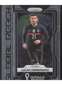 Lucas Hernandez, Kartička, 2022 Panini Prizm FIFA World Cup Qatar, INSERT