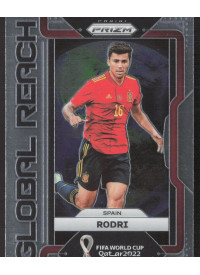 Rodri, Kartička, 2022 Panini Prizm FIFA World Cup Qatar, INSERT