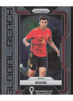 Rodri, Kartička, 2022 Panini Prizm FIFA World Cup Qatar, INSERT