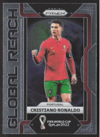 Cristiano Ronaldo, Kartička, 2022 Panini Prizm FIFA World Cup Qatar, INSERT