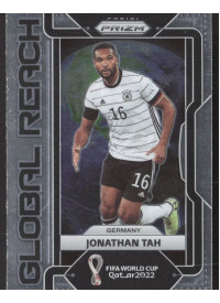 Jonathan Tah, Kartička, 2022 Panini Prizm FIFA World Cup Qatar, INSERT