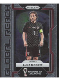 Luka Modric, Kartička, 2022 Panini Prizm FIFA World Cup Qatar, INSERT