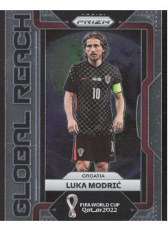 Luka Modric, Kartička, 2022 Panini Prizm FIFA World Cup Qatar, INSERT