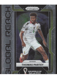 Thomas Partey, Kartička, 2022 Panini Prizm FIFA World Cup Qatar, INSERT
