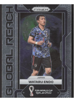 Wataru Endo, Kartička, 2022 Panini Prizm FIFA World Cup Qatar, INSERT