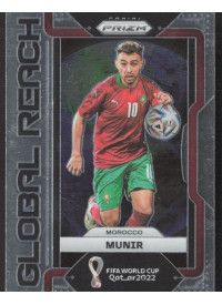 Munir, Kartička, 2022 Panini Prizm FIFA World Cup Qatar, INSERT