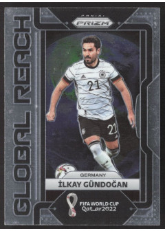 Ilkay Gundogan, Card, 2022 Panini Prizm FIFA World Cup Qatar, INSERT