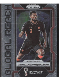 Georginio Wijnaldum, Kartička, 2022 Panini Prizm FIFA World Cup Qatar, INSERT