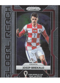 Josip Brekalo, Kartička, 2022 Panini Prizm FIFA World Cup Qatar, INSERT